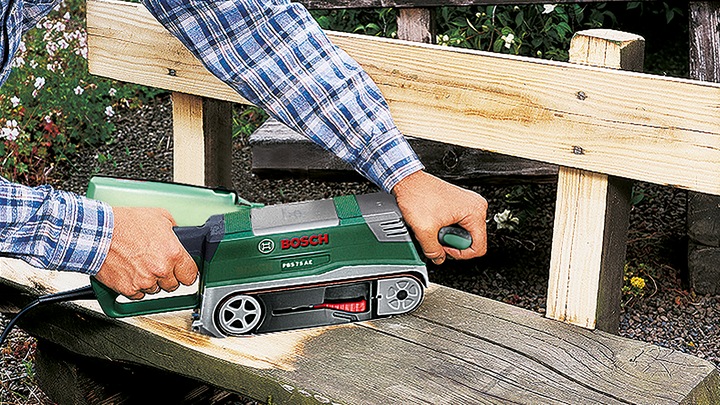 Actual product image Bosch Home & Garden Pbs 75 Ae (Belt sanders, 750 W)
