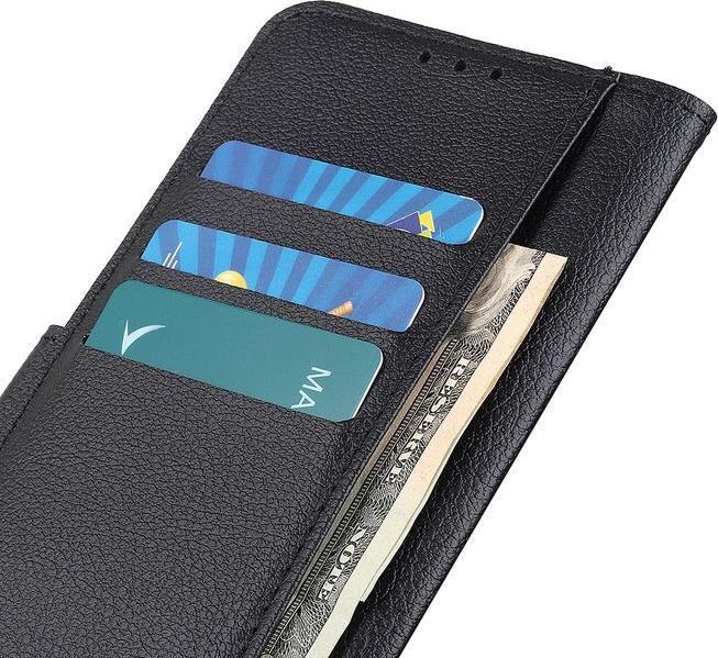Actual product image MU Classic Litchi Leather Bookcover II Series (Motorola Moto G Pro)