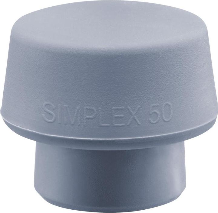 Actual product image Halder SIMPLEX insert 50:40, TPE-mid, grey | D=50 mm | 3203.051