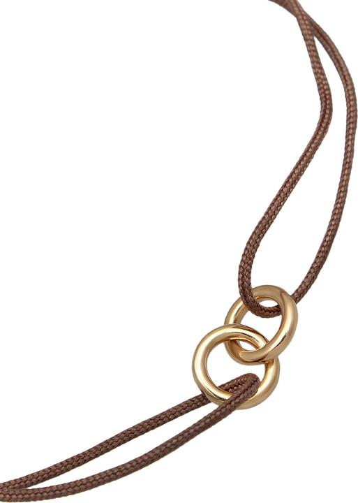 Immagine prodotto Elli Geo (16 cm, Argento 925 placcato oro, Nylon, Nessuna pietra)