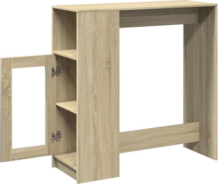 Actual product image VidaXL Bar table with shelf