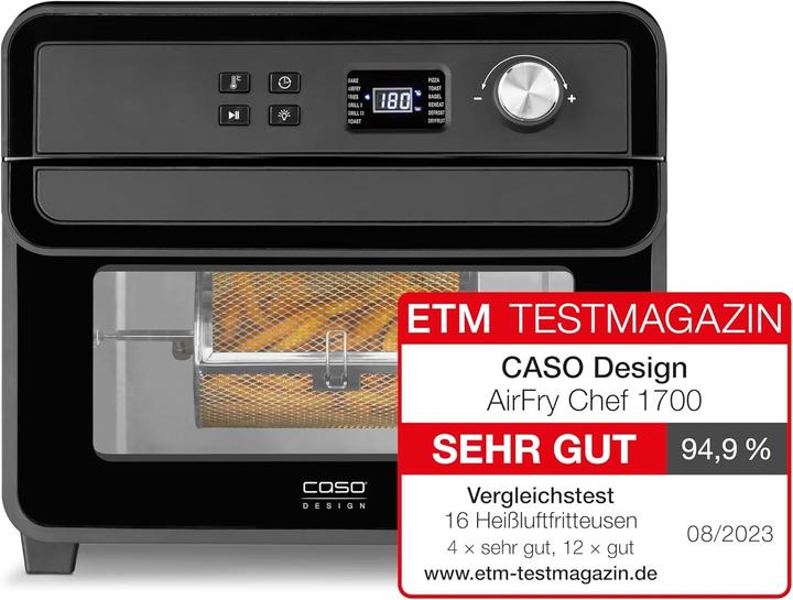 Actual product image Caso AirFry Chef 1700