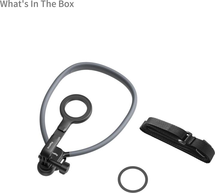 Actual product image SmallRig MagSafe-Compatible Neck Mount, Detailfarbe: Schwarz (Various video accessories)