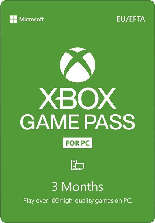 Actual product image Microsoft PC Game Pass 3 Monate (3 Months)