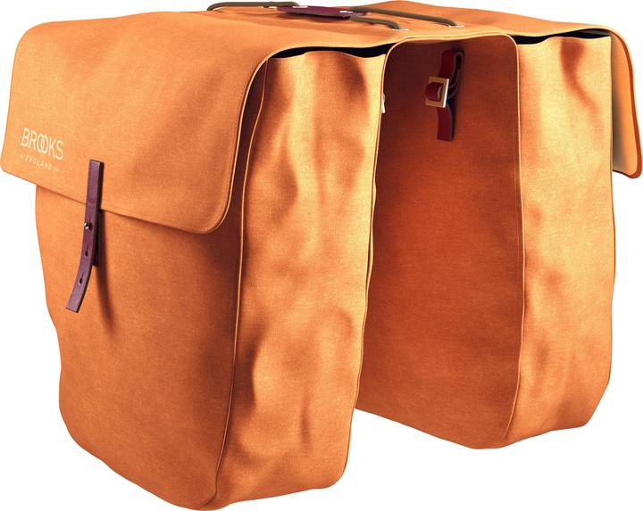 Brooks Running Brooks Bricklane Roll Up Bags, goosebeack/maroon, volume: 28 litres per bag (28 l, Luggage carrier bag)