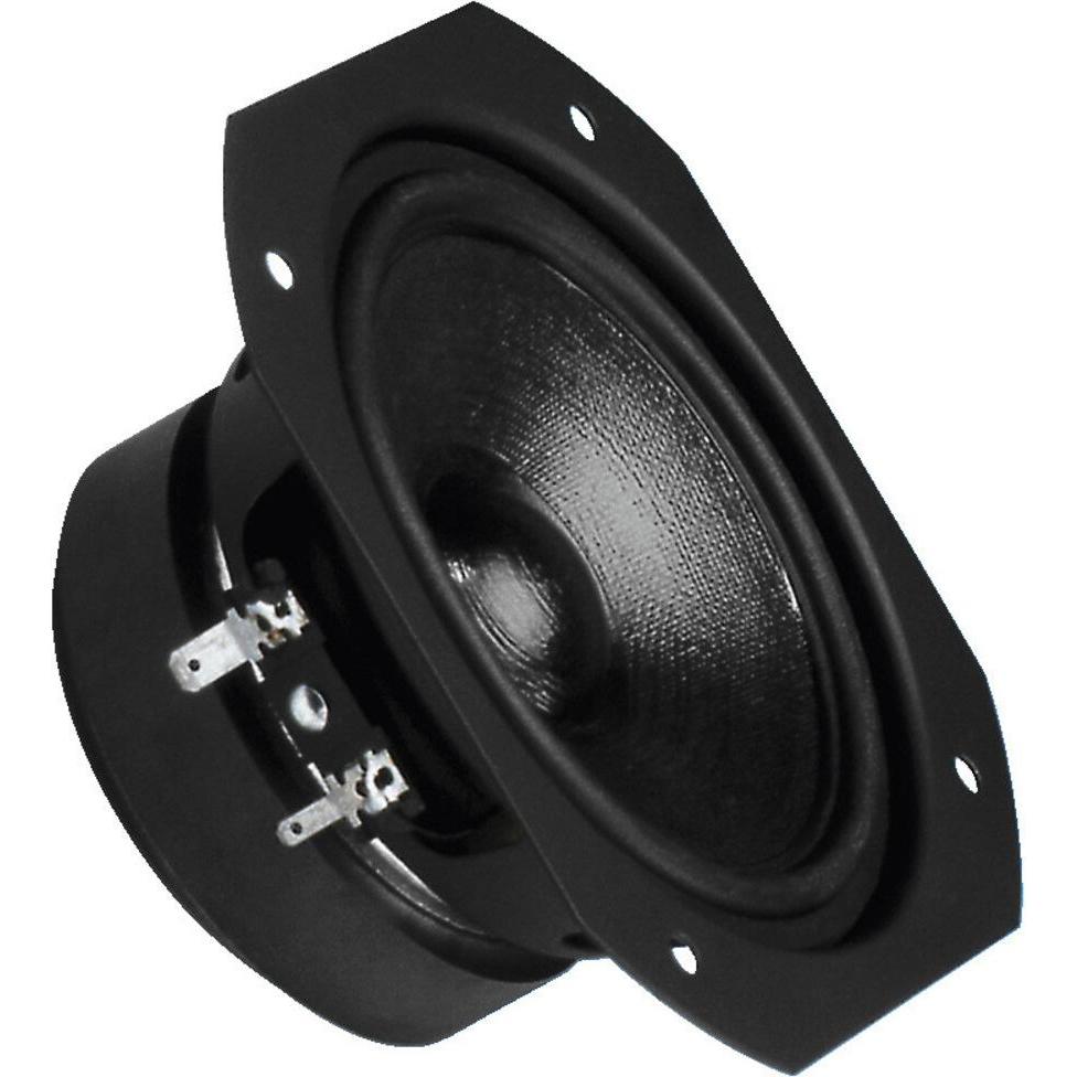 Monacor Altoparlante HiFi midrange (1 pz.), Altoparlante incorporato, Nero