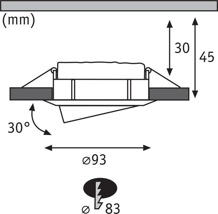 Immagine prodotto Paulmann Apparecchio da incasso Nova Plus Set (425 lm)