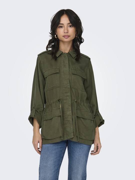 Actual product image Only Fly-away collar sleeves with turn-up jacket jacket (M)