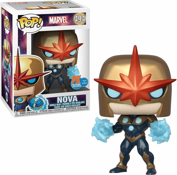 Actual product image Funko POP! Marvel Nova Exclusive 30000 Pièces