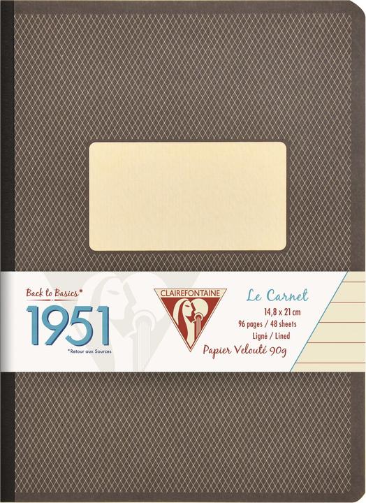Actual product image Clairefontaine 1951 - Back to Basics (A5, Lined)