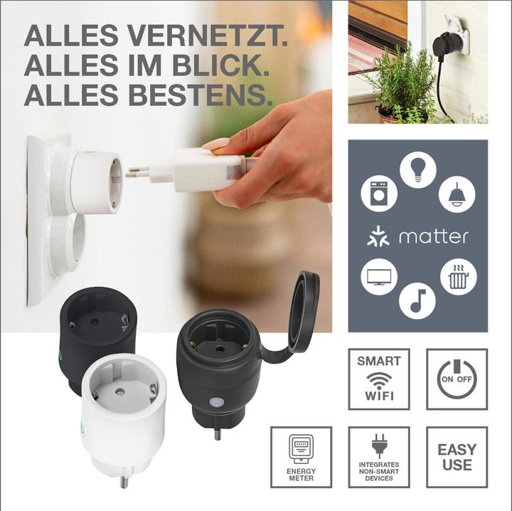 Actual product image Osram SMART+ WIFI MATTER PLUG CH White