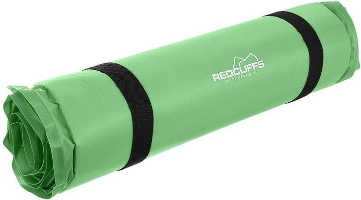 Actual product image Redcliffs Self-inflating tourist mat 180x50x2.5 cm green