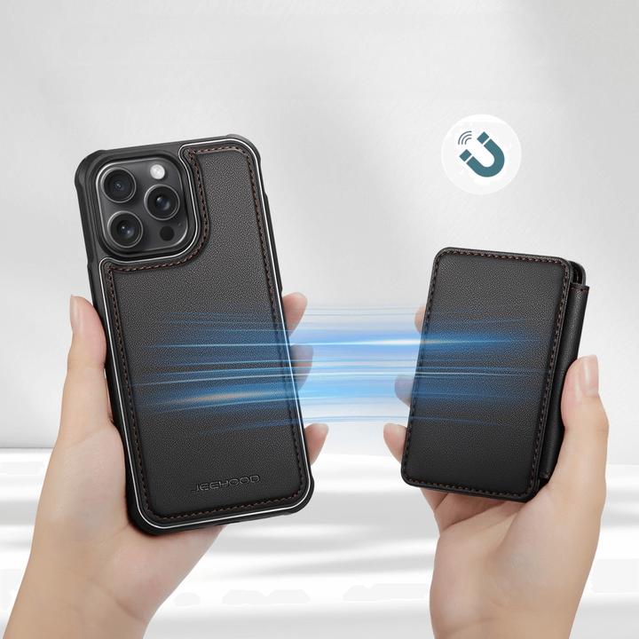 Actual product image Cover-Discount iPhone 16 Pro Max - 2-in-1 back cover with credit card holder (Apple iPhone 16 Pro Max)