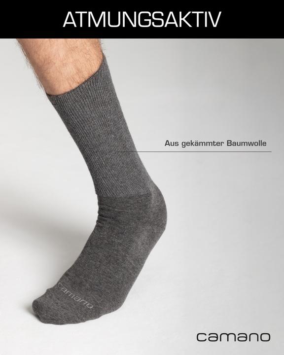 Immagine prodotto Camano Unisex comfort più calzini diabetici 4p (confezione da 4, 43 - 46)