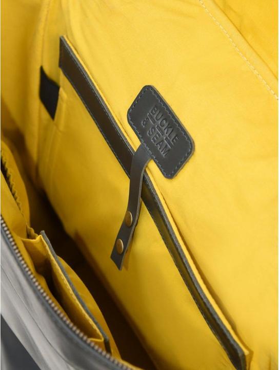 Produktbild Buckle & Seam Rucksack Siwa Anthrazit/Gelb (23 l)