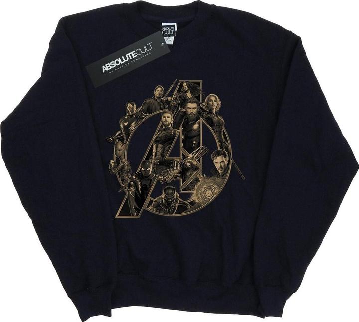 Image du produit - Sweat AVENGERS INFINITY WAR LOGO - Fille (128)