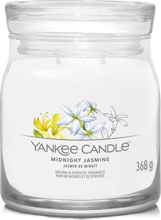 Yankee Candle Duftkerze Midnight Jasmine Signature Medium Jar