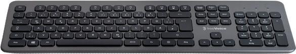 Produktbild FreeVoice Kabellos Tastatur (DE) (DE, Kabellos)