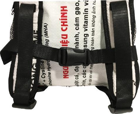 Produktbild Bekos Upcycling - Kinderrucksack aus recycelten Futtersäcke Ente Medium