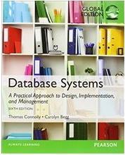 Produktbild Database Systems. Global Edition (Englisch, Carolyn Begg, 2014)