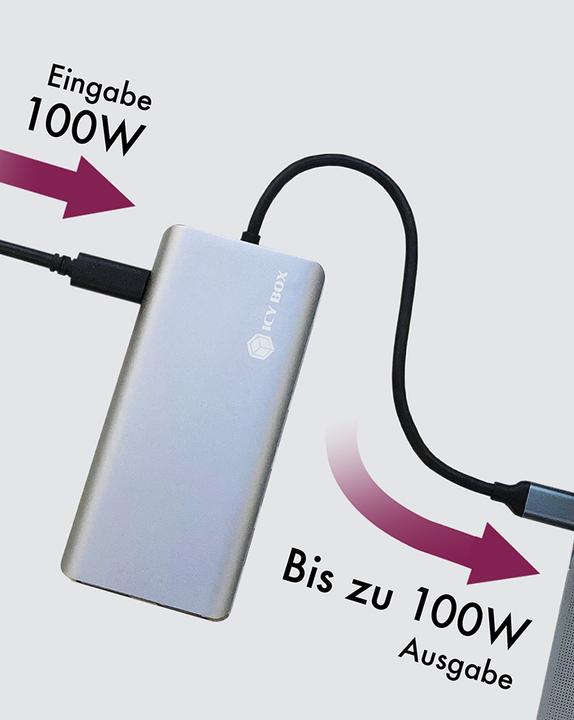 Image du produit Icy Box IB-DK4070-CPD (USB-C, 1 portion)