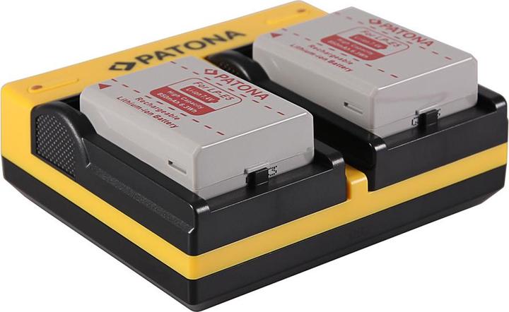 Actual product image Patona Dual charger USB Canon LP-E5 (Camera battery charger)