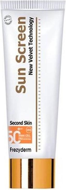 Image du produit Frezyderm Lait corporel Sun Screen Velvet SPF 50+ (Crème solaire visage, SPF 50, 4915 ml, 151 g)