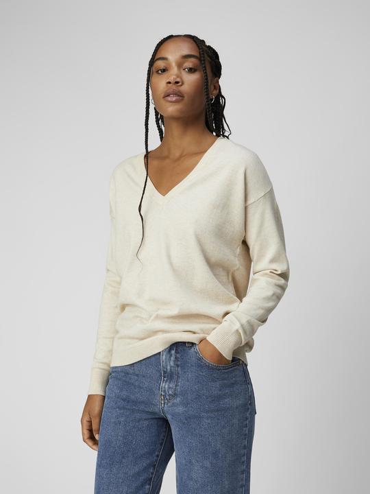 Produktbild Object Tiefer V-Ausschnitt Strickpullover (L)