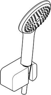 Immagine prodotto Kludi Set da bagno con doccia 1S FRESHLINE chr (1 Tipi di raggi, 19 l/min)