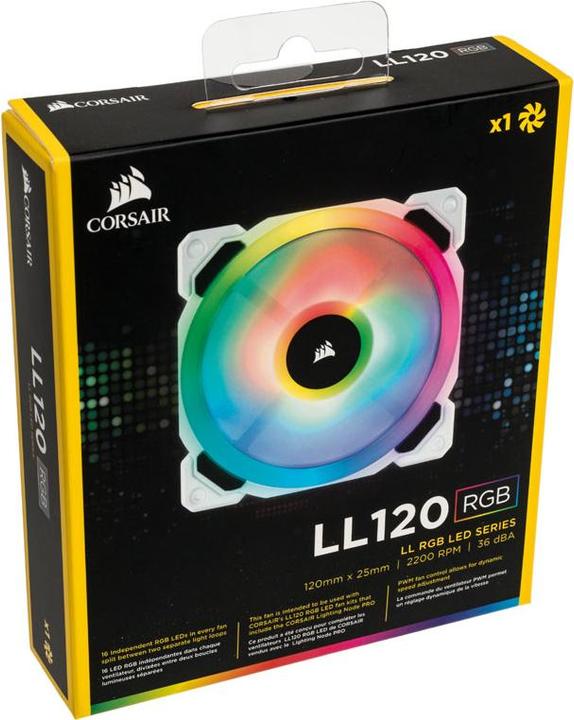 Actual product image Corsair LL120 (120 mm, 1 x)