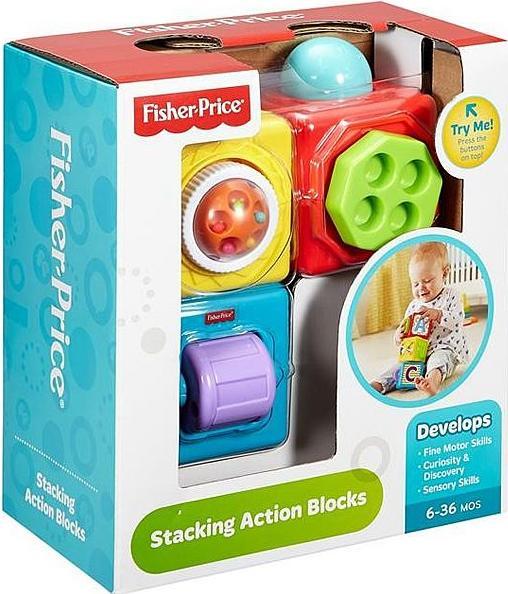 Actual product image Fisher-Price Stacking Action Blocks