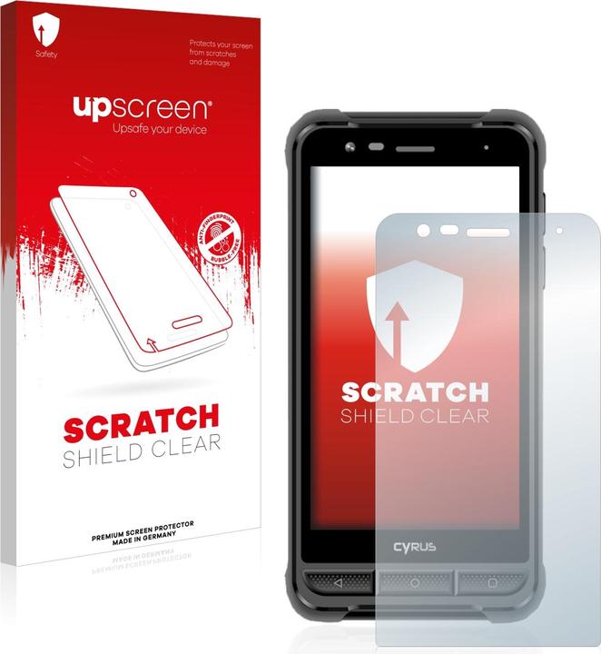 Actual product image upscreen Scratch Shield Protector (1 Piece, Cyrus CS 22 XA)