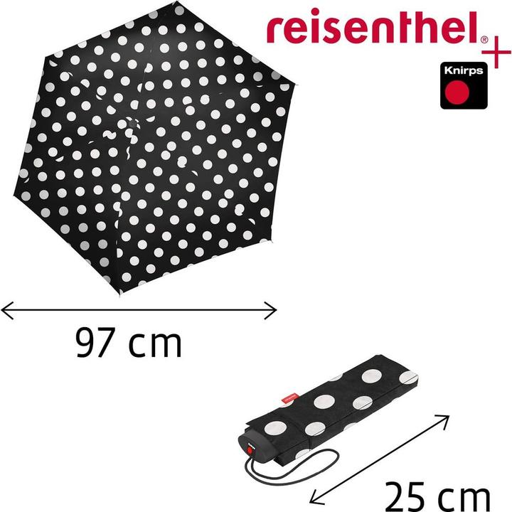 Produktbild reisenthel Schirm Pocket Mini Dots White