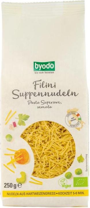 Byodo Filini soup pasta semola organic