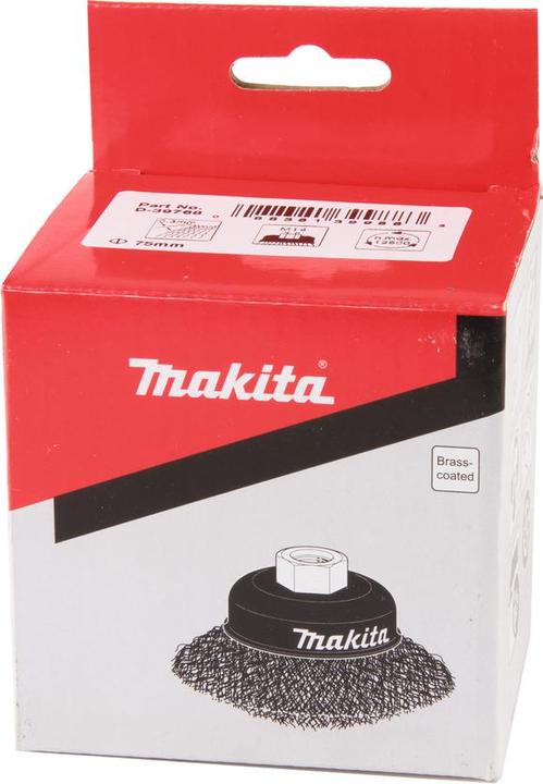 Productafbeelding Makita Staaldraadborstel MS 75mm (Fijn)
