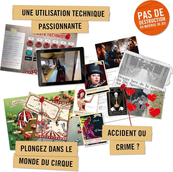 Produktbild Hidden Games Sur le Fil (FR) - Jeu d'enquête (Französisch)