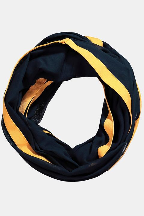 Immagine prodotto Ulla Popken Sciarpa ad anello con orlo neon