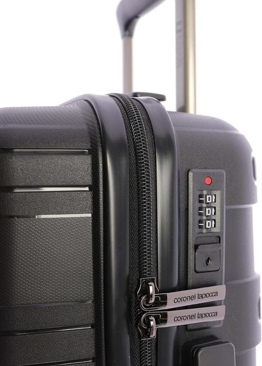 Image du produit Coronel Tapiocca Valise cabine robuste avec roues multidirectionnelles et serrure intégrée (52 l)