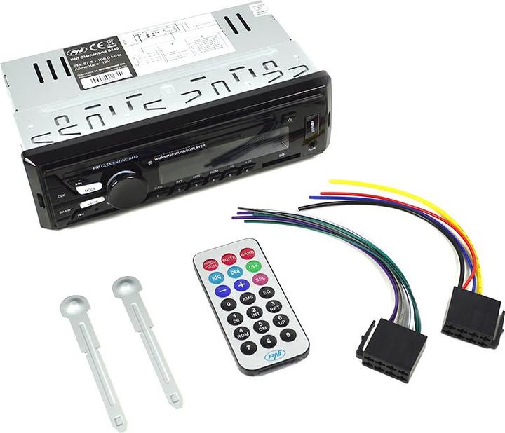 Immagine prodotto PNI Radio lettore MP3 per auto Clementine 8440, 4x45 W, 12 V, 1 DIN, con SD, USB, AUX, RCA