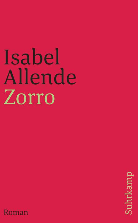 Produktbild Zorro (Deutsch, Isabel Allende, 2007)