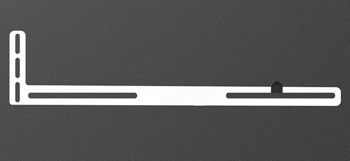 Produktbild 1st Cool 1stCOOL GPU Holder - white aluminum VGA holder