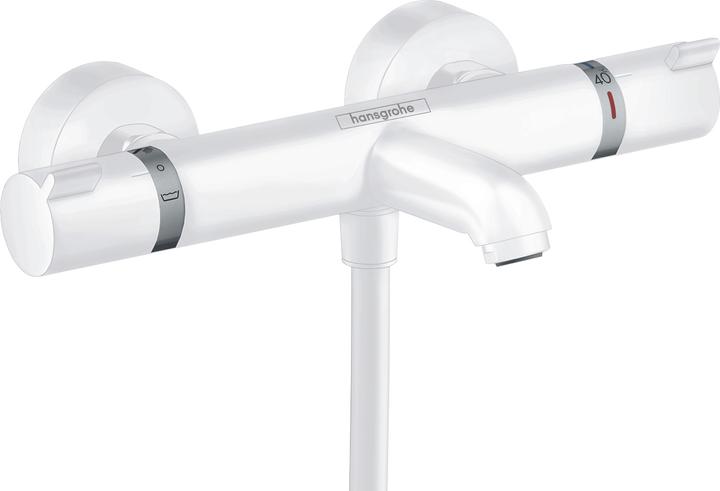 Produktbild hansgrohe HG Wannenthermostat ECOSTAT COMFORT Aufputz mattweiss
