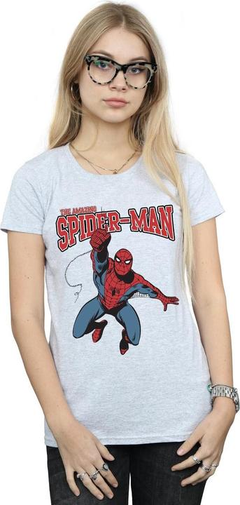 Immagine prodotto Spiderman Maglietta Donna/Ladies Leap (XL)