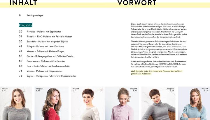 Produktbild Mini-Masterclass - Pullover Stricken (Deutsch, Michael Fischer, 2024)