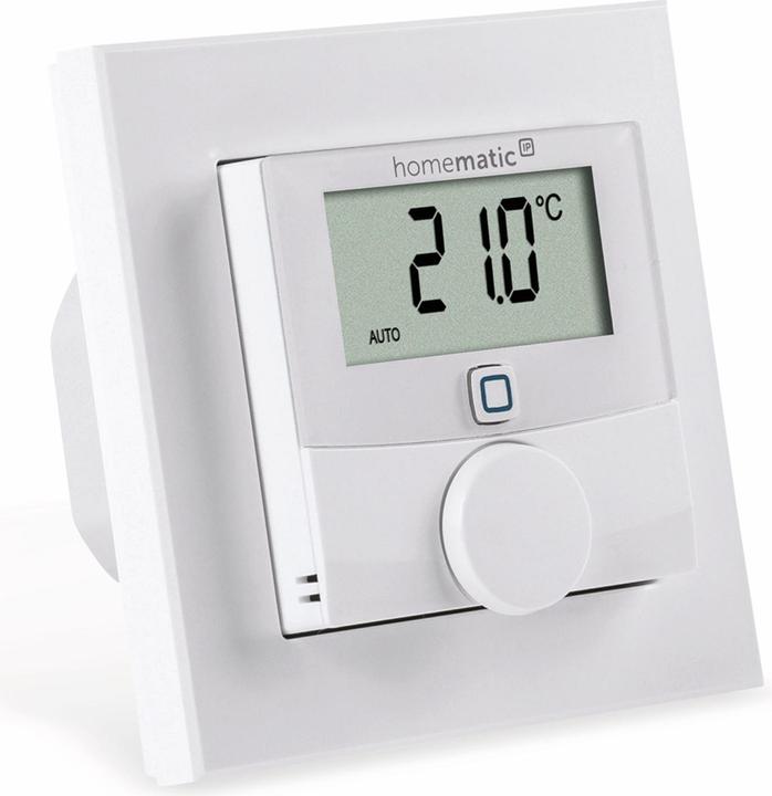 Actual product image Homematic IP Smart Home wall thermostat with switch