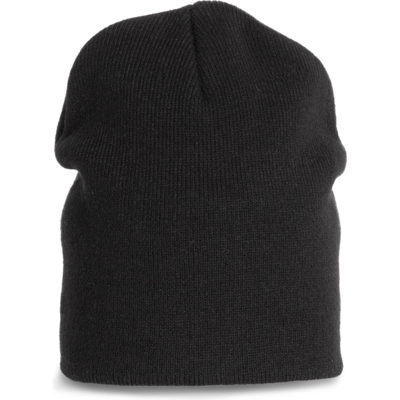 K-up, Mütze, Strickmütze, Schwarz