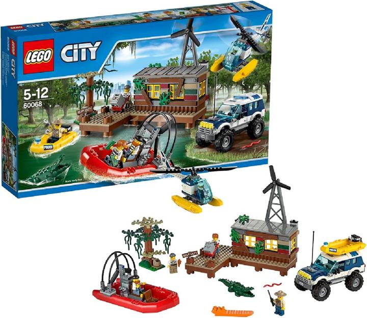 Image du produit LEGO Banditenversteck im Sumpf (60068, LEGO City)