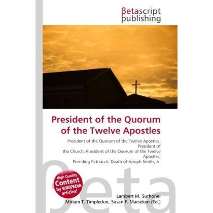 President of the Quorum of the Twelve Apostles, Sachbücher
