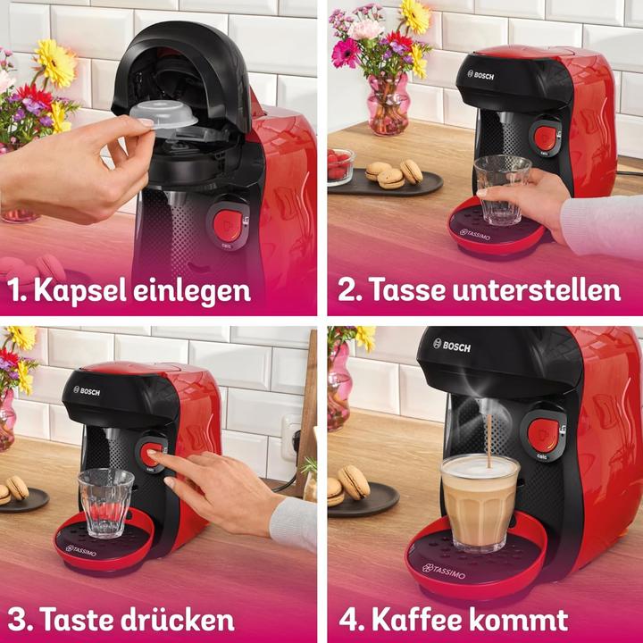Immagine prodotto Bosch Hausgeräte Macchina per capsule, TASSIMO HAPPY friendly, TAS103E (Tassimo)