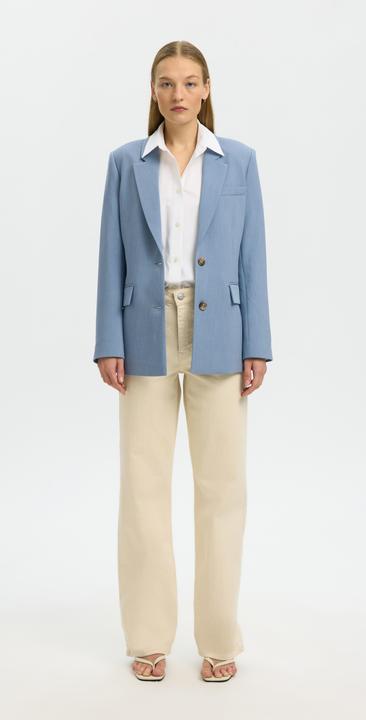 Immagine prodotto Selected Slfrita Ls Classic Blazer Mel Noos (34, 36)